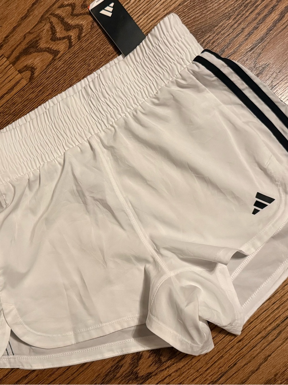 Adidas Pacer Training High Rise Women's Shorts  - small - nwt